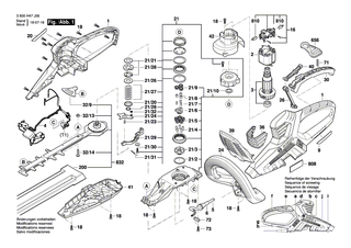 BOSCH Klinge 70 cm | Ersatzteile für AHS 70-34 - 2609005916