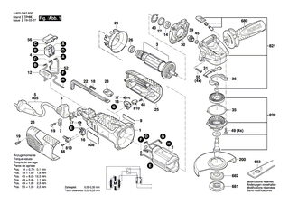 BOSCH T�lle �6,4-�7,2x76 MM | Ersatzteile f�r PWS 750-115, PWS 750-125 - 2609006376