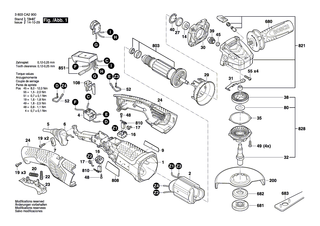 BOSCH Tellerrad | Ersatzteile f�r PWS 1000-125, PWS 1000-125 CE - 2609006724