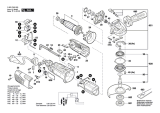BOSCH Dichtscheibe | Ersatzteile f�r PWS 1000-125, PWS 1000-125 CE - 2609006726