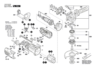 BOSCH Dichtscheibe | Ersatzteile f�r PWS 1000-125, PWS 1000-125 CE - 2609006726