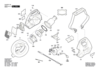 BOSCH Kabeldurchf�hrungst�lle | Ersatzteile f�r PFS 3000-2 - 2609006881