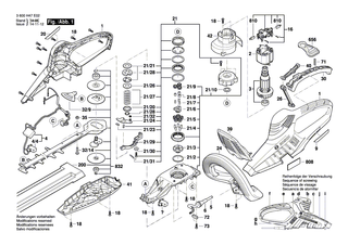BOSCH Zustellklinke | Ersatzteile f�r AHS 45-26, AHS 50-26 - 2609007142