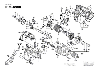 BOSCH Rollenkrper | Ersatzteile fr GSB 1800-2 RE, GSB 18-2 RE - 2609007376