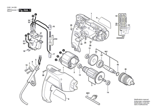 BOSCH Schutzdeckel | Ersatzteile f�r GBM 450 RE, GBM 6 RE - 2609100002