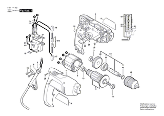BOSCH Schutzdeckel | Ersatzteile f�r GBM 450 RE, GBM 6 RE - 2609100002