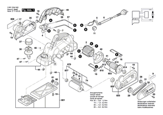 BOSCH Luftleitring | Ersatzteile fr GHO 26-82, GHO 15-82 - 2609100028