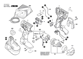 BOSCH Schutzkappe | Ersatzteile f�r GDR 14,4 V, GDR 12 V - 2609100101
