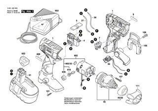 BOSCH Schutzkappe | Ersatzteile f�r GDR 14,4 V, GDR 12 V - 2609100101