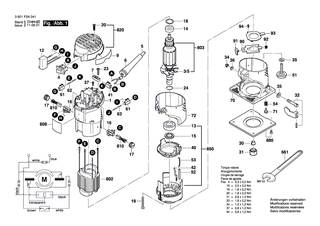 BOSCH Taste | Ersatzteile fr GKF 600 - 2609100248