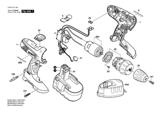 BOSCH Linse PLEXIGLASS 8N | Ersatzteile f�r PSB 14,4 V, PSB 14,4 V-i - 2609100257