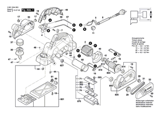 BOSCH Keilriemen | Ersatzteile fr GHO 26-82, GHO 15-82 - 2609100410