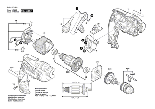 BOSCH Taste | Ersatzteile f�r GBM 6 RE, GBM 10 RE - 2609100618