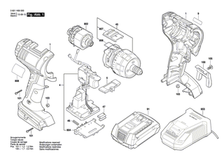 BOSCH Verstellhebel | Ersatzteile für GSR 14,4 V-LI, BS 14-A COMPACT - 2609100859