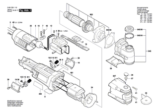 BOSCH Kugelgelenk | Ersatzteile fr GOP 300 SCE, GOP 40-30 - 2609100929