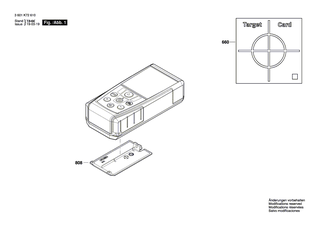 BOSCH Batteriedeckel | Ersatzteile fr GLM 50, GLM 7000 - 2609100942
