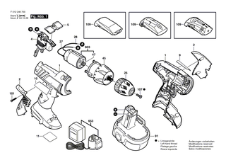 BOSCH Ritzel | Ersatzteile fr PSR 1440, PSR 1200 - 2609110097