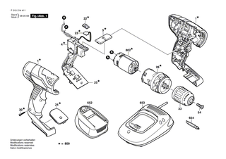 BOSCH Torx-Linsenschraube | Ersatzteile fr PSR 18, PSR 14,4 V - 2609110236
