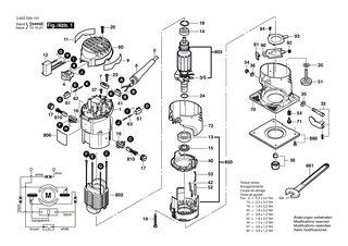 BOSCH Sicherungsmutter | Ersatzteile fr GKF 600 - 2609110253