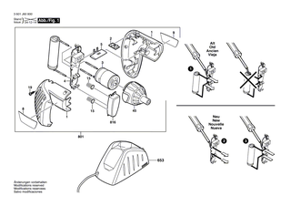 BOSCH Schraube | Ersatzteile f�r GSR Prodrive, GWS 10,8 V-EC - 2609110361