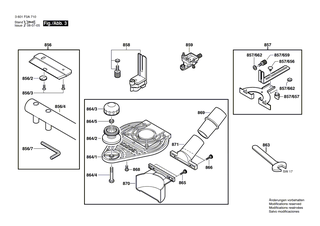 BOSCH Schraube | Ersatzteile f�r GKF 600 - 2609110364