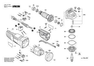 BOSCH Rillenkugellager | Ersatzteile fr GSB 13 RE, GSB 1600 RE - 2609110491