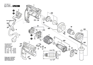 BOSCH Rillenkugellager | Ersatzteile fr GSB 13 RE, GSB 1600 RE - 2609110491