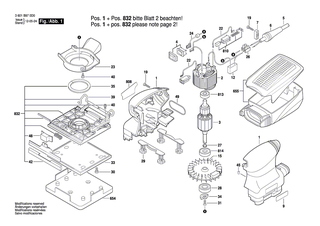 BOSCH Kohlebrstensatz | Ersatzteile fr GEX 125-1 AE, GSS 23 A - 2609120199
