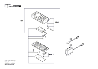 BOSCH Batterie-Ladeger�t CN 220V | Ersatzteile f�r GLM 80, GLM 100 C - 2609120495