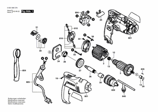 BOSCH Blechschraube DIN 7981-ST2,2x9,5-C-H | Ersatzteile fr HSB 10 RE | 2910611002