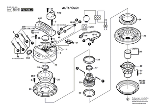 BOSCH Laufrad | Ersatzteile für PAS 11-21 | 1609203A66