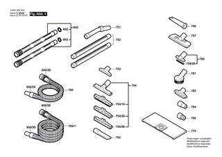 BOSCH Dichtplatte | Ersatzteile für PAS 12-27 F | 1609203A62