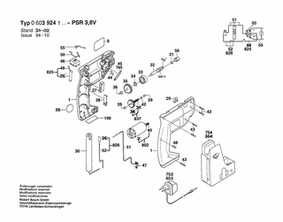 BOSCH Sicherungsring DIN 471-10x1MM-FSt | Ersatzteile fr PSR 3,6 V | 2916650001