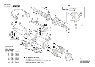 BOSCH Polschuh 220-240V | Ersatzteile f�r GSC 160, GSZ 160 - 2609160011
