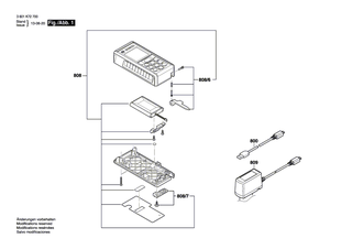 BOSCH Abdeckung | Ersatzteile fr GLM 80, GLM 100 C - 2609169032