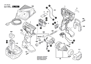 BOSCH O-Ring | Ersatzteile f�r GDR 14,4 V, GDR 12 V - 2609170030