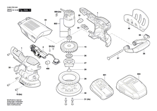 BOSCH Schrumpfschlauch | Ersatzteile fr GDR 10,8-LI - 2609170134