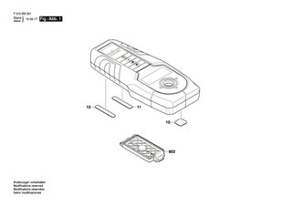 BOSCH Filz | Ersatzteile fr GMS 120, GMS 100 - 2609170136