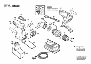BOSCH Schrauberklinge 6 MM | Ersatzteile für PSR 9,6 VES-2 | 1609200147