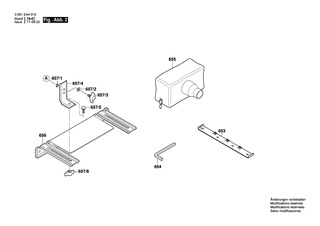 BOSCH Flgelmutter | Ersatzteile fr GHO 26-82, GHO 15-82 - 2609199008