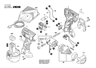 BOSCH Kohleb�rstensatz | Ersatzteile f�r GDR 14,4 V, GDR 12 V - 2609199048