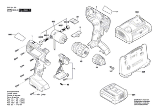 BOSCH Verschlusskappe | Ersatzteile f�r GDR 14,4 V, GDR 12 V - 2609199049