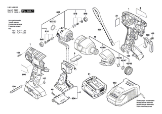 BOSCH Kohleb�rstensatz | Ersatzteile f�r GDR 14,4 V-LI MF, GDR 18 V-LI MF - 2609199169