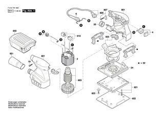 BOSCH Staubbehaelter | Ersatzteile fr 7402 - 2609199173