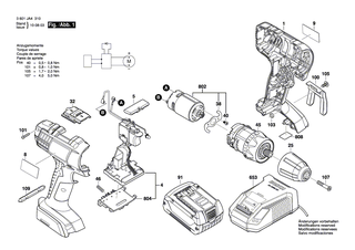 BOSCH Schiebeschalter | Ersatzteile f�r GSR 18-2-LI, GSR 14,4-2-LI - 2609199251