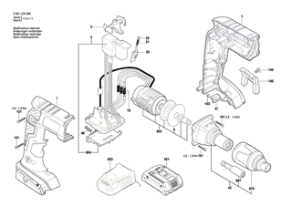 BOSCH Tiefenanschlag | Ersatzteile fr GSR 18 V-EC TE - 2609199484