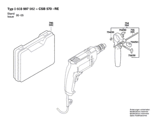 BOSCH Verbindungsleitung L=88 MM WEISS | Ersatzteile fr CSB 570 RE | 2604448034