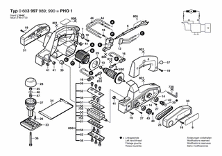 BOSCH Hinweisschild | Ersatzteile für PHO 1 | 2601118306