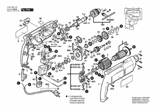 BOSCH Zylinderschraube | Ersatzteile fr CSB 6-20 RE | 2603429005