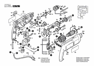 BOSCH Sttzblech | Ersatzteile fr CSB 6-20 RE | 2601098031